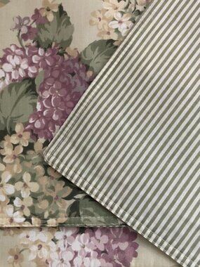 Martha Stewart ✨ Hydrangea Bundle Placemat & 8 Napkins NWT